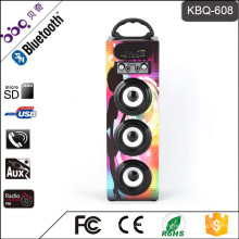 BBQ KBQ-608 15W 1200mAh Holz wiederaufladbare tragbare Lautsprecher